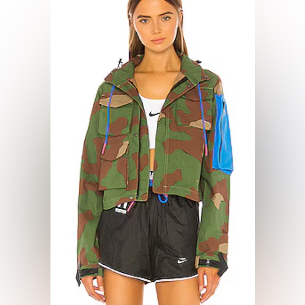 Nike x off-white camo jacket